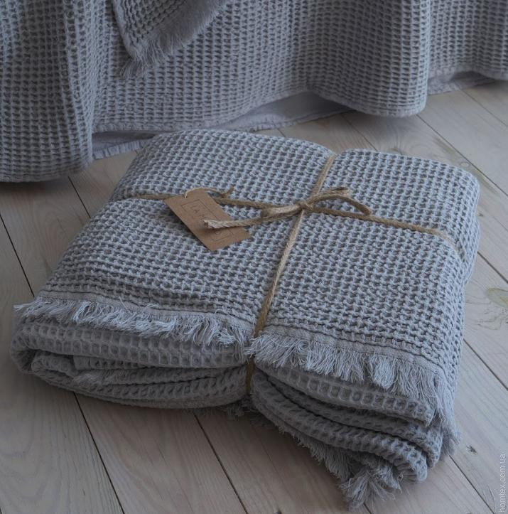 Покрывало Pike La Modno Stonewashed Pearl Gray 220x240 см