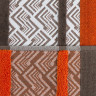 Полотенце махровое Hobby Nazende оранжевый - коричневый 70x140 см 