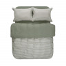 Постельное белье Lotus Home Checked Gingham олива евро