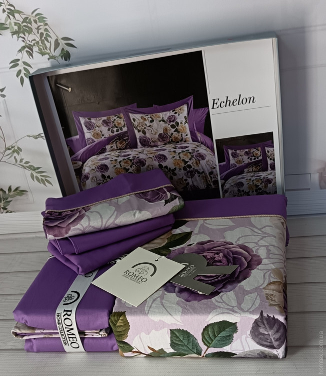 Постельное белье Romeo Home поплин Echelon евро