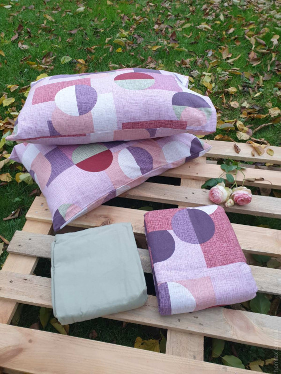 Постільна білизна фланель Cotton Star євро, модель 27