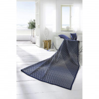 Плед Biederlack Cott.Home VB Threads blue 150x200 см 