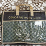 Плед из микрофибры Colorful Home 200x220 см шахматки зеленый