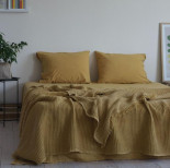 Покрывало Pike La Modno Stonewashed Golden Yellow 220x240 см