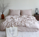Постільна білизна La Modno Beige Stonewashed євро