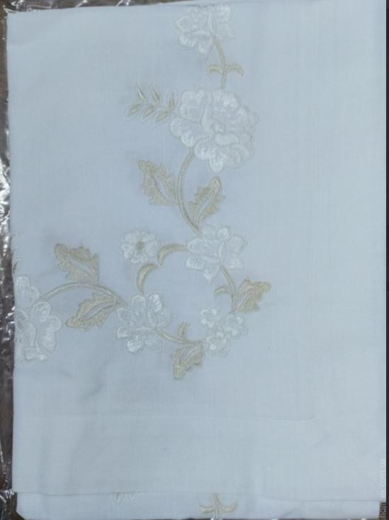 Скатертина Alltex 150x220 см з вишивкою, модель 10