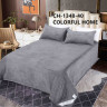 Покрывало велюровое Colorful Home 210x230 см модель CH - 1348 - 40 серое