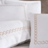 Постельное белье Dantela Vita Nuans beyaz белый евро с вышивкой Постельное белье Dantela Vita Nuans beyaz белый евро с вышивкой