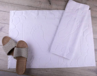 Рушник для ніг махровий SoundSleep Lite білий 50х70 см