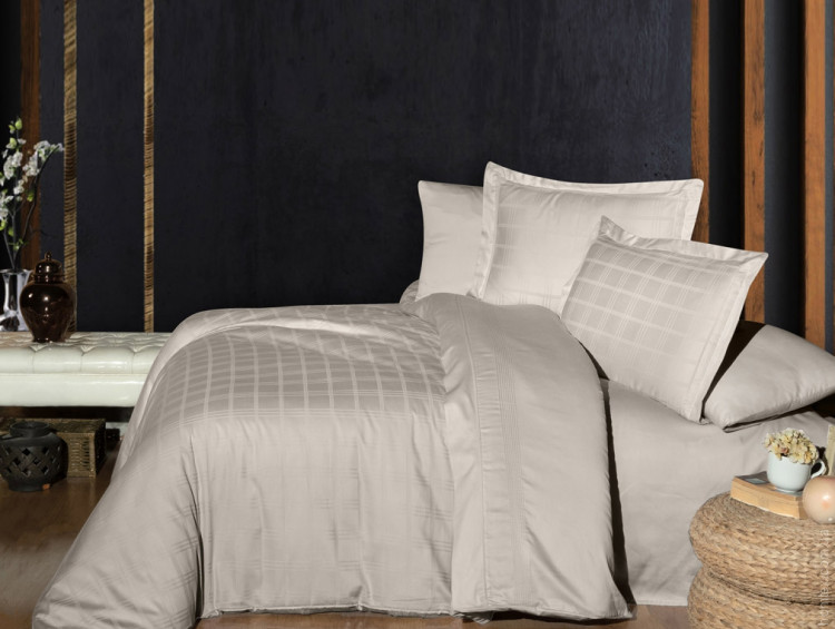 Постельное белье First Choice Royce Beige delux семейный 