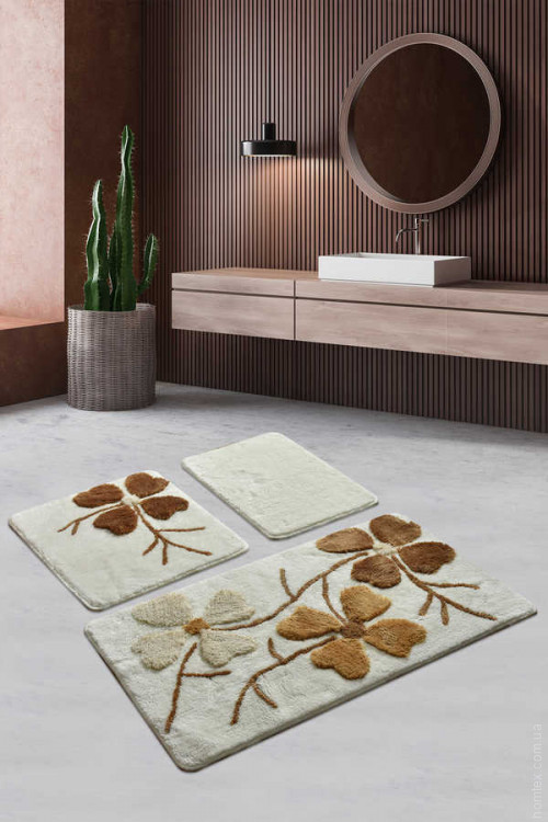 Набор ковриков для ванной Alessa 50x60 см + 60х100 см модель 3