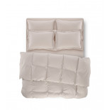 Пододеяльник с наволочками Penelope - Catherine beige бежевый 240х260 см + 50х70 см (2 шт.)