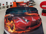 Постельное белье First Choice Fever 3D satin полуторный