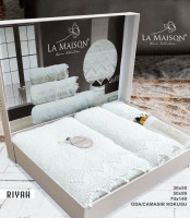 Набор полотенец La Maison Riyan из 3 шт. 30х50 см+ 50х90 см +70x140 см с парфюмом