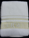 Махрове простирадло Sikel Cotton Grek 200х220 см, модель 1