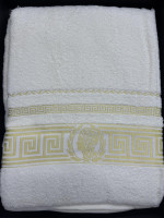 Махрове простирадло Sikel Cotton Grek 200х220 см, модель 1