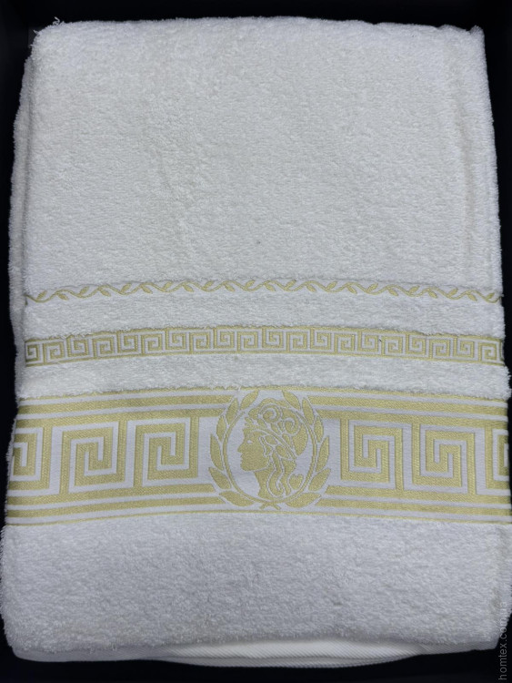 Махрове простирадло Sikel Cotton Grek 200х220 см, модель 1
