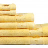 Полотенце Maisonette Bamboo 76х152 см желтый