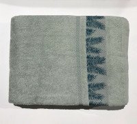 Махрова простирадло - Піке Sikel Cotton 200x220 см ментол