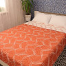 Стеганый пододеяльник-одеяло 4 сезона LightHouse  Weave-Orange 200х220 см