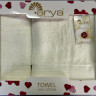 Набор полотенец Arya Touch крем 50х90 см + 70x140 см
