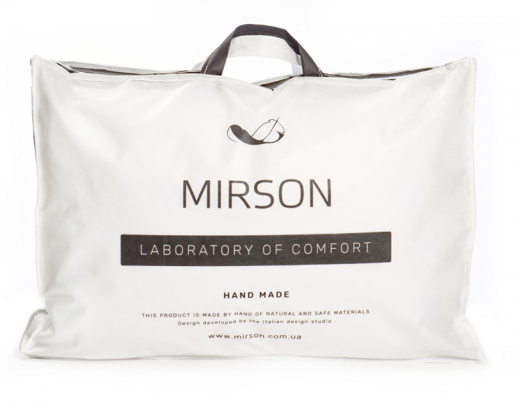 Подушка антиалергенна Mirson Eco Jojo 60x60 см, №143, середня