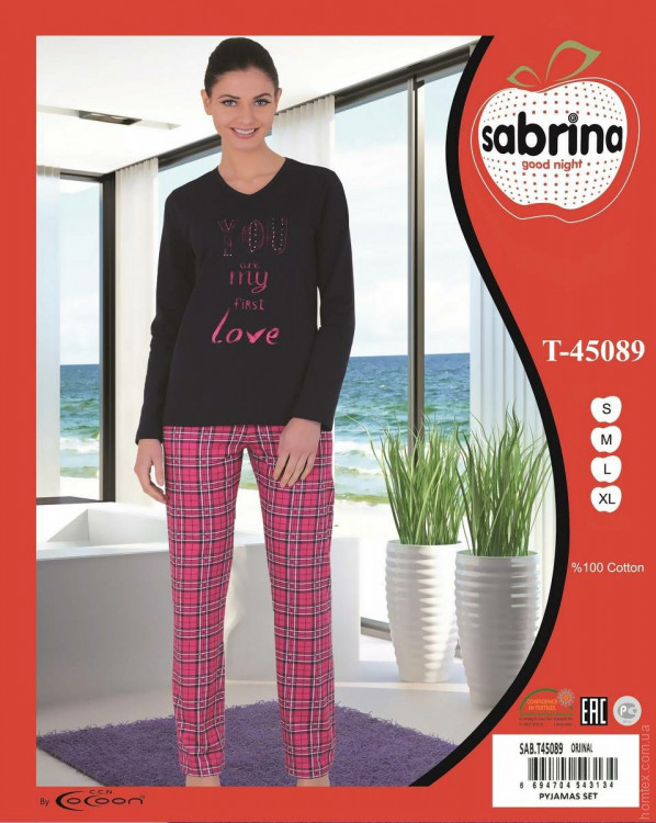 Пижама с брюками Sabrina sab 45089