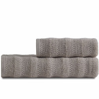 Набір махрових рушників Pavia ORLA BEJ з 2шт. 50x85см+70x140см 