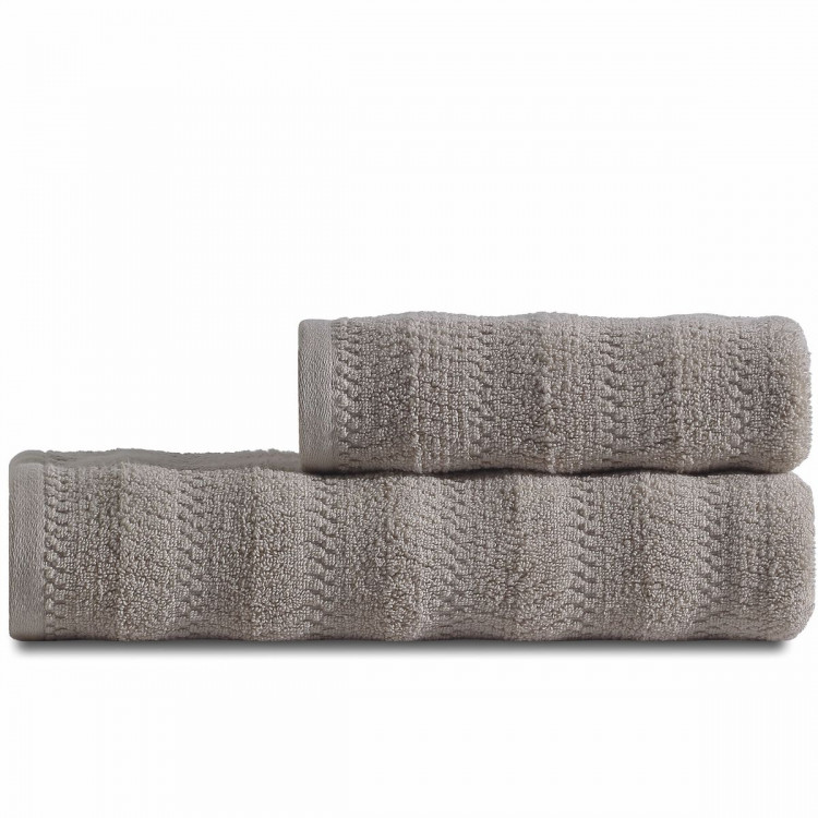 Набір махрових рушників Pavia ORLA BEJ з 2шт. 50x85см+70x140см 