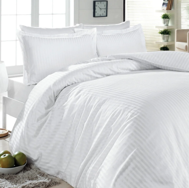 Пододеяльник SoundSleep сатин-страйп белый 145х210 см Пододеяльник SoundSleep сатин-страйп белый 145х210 см