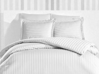 Набор наволочек SoundSleep Stripe white сатин-страйп белый 50х70 см из 2 штук