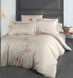 Постельное белье First Choice Wisteria Pudra семейный