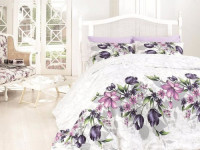 Постельное белье First Choice Riella Lilac полуторный 