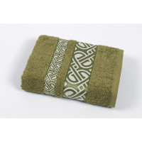 Полотенце махровое Cestepe Vakko cotton зеленый 50x90 см