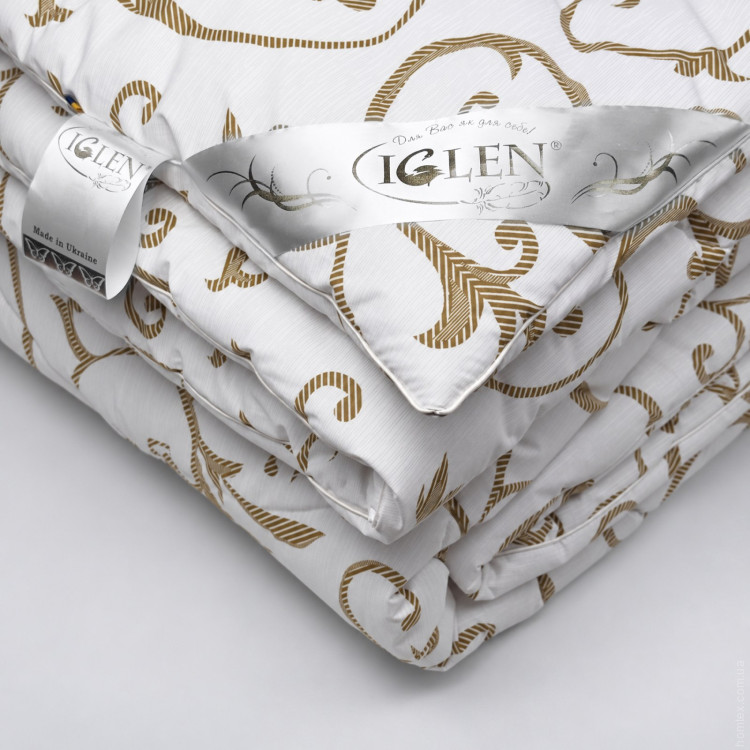 Ковдра Iglen антиалергенна в бязі демісезонна 140х205 см