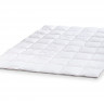 ​​​Пуховое кассетное одеяло Mirson 100% Белый пух DeLuxе light 110x140 см, №028