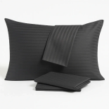 Наволочка U-tek Home Stripe Boston Iron Grey 40х60 см