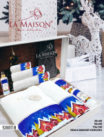 Набор полотенец La Maison Santa из 3 шт. 30х50 см+ 50х90 см +70x140 см с парфюмом