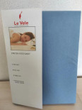 Простынь Le Vele трикотажная на резинке 180-200x200 см синяя