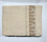 Махровая простынь - Пике Sikel Cotton 200x220 см молочный