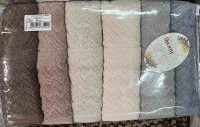 Набор махровых полотенец Cestepe Lux Vip Grand из 6 штук 70х140 см 