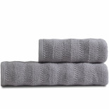 Набор махровых полотенец Pavia ORLA GRI из 2шт. 50x85см+70x140см 