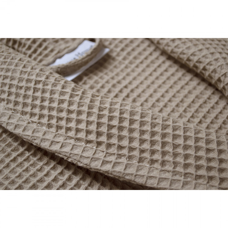 Халат Lotus Home Waffle kahve M