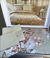 Постільна білизна Tivolyo Home Emilia сатин - шовк євро