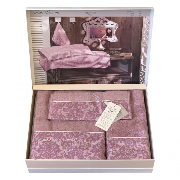 Набір бамбукових рушників Maison D'or Rose Marine Lilac