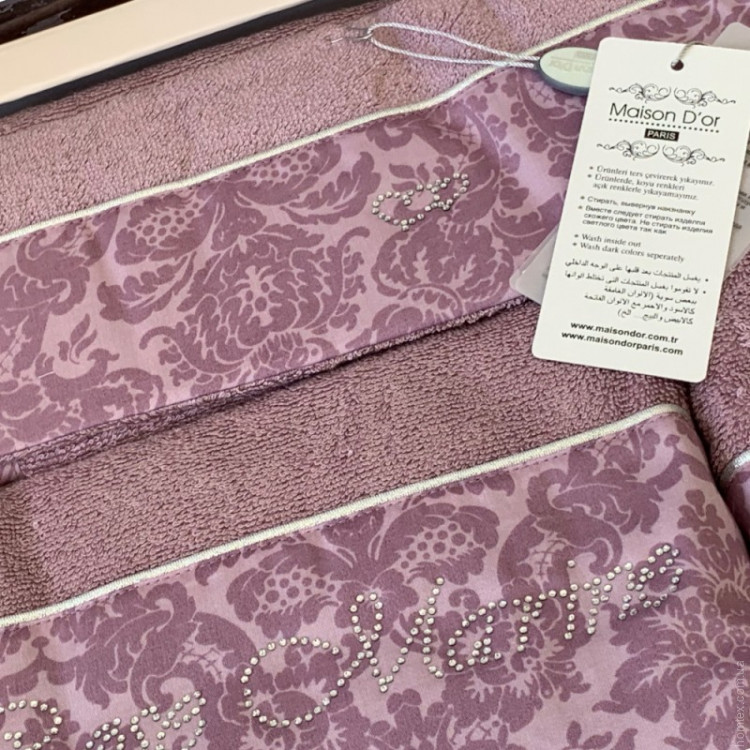 Набір бамбукових рушників Maison D'or Rose Marine Lilac
