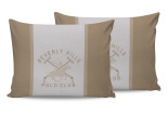 Набір наволочок Beverly Hills Polo Club BHPC 024 Cream 50х70 см