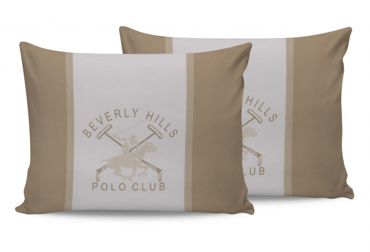 Набор наволочек Beverly Hills Polo Club BHPC 024 Cream 50х70 см
