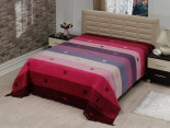 Плед Le Vele Royal Stripes Rainbow purple 160x220 см
