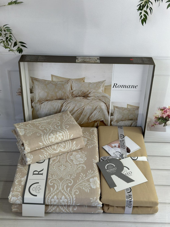 Постільна білизна поплін Romeo Home Romane євро